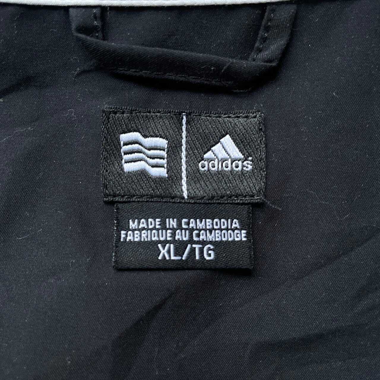 00年代 adidas アディダス CLIMASHELL WIND ハーフジップ 半袖ウォーム