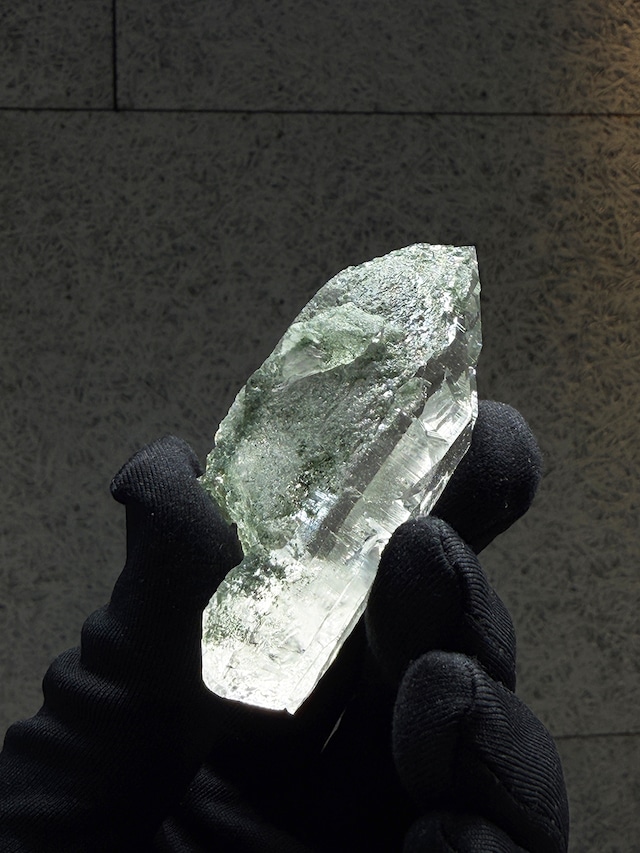 カテドラルクォーツ×クローライト【ML-0166】インド マニハール