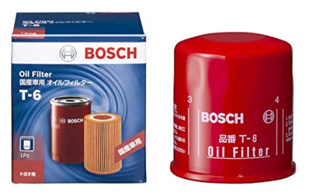 BOSCH(ボッシュ) 国産車用 オイルフィルター トヨタ ダイハツ等 T-6