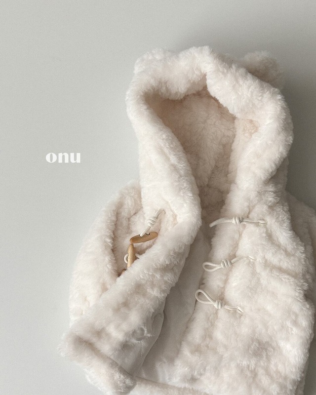 予約⌇onu/ Fur teddy coat