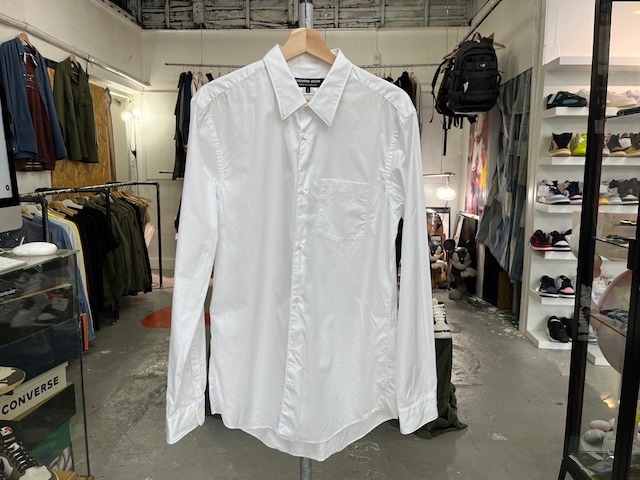 COMME des GARÇONS HOMME DEUX SLEEVE WATCH SHIRT DZ-B511 WHITE LARGE 08399