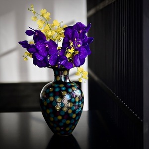 【50292】イタリアの水玉花瓶 / Italian Vase