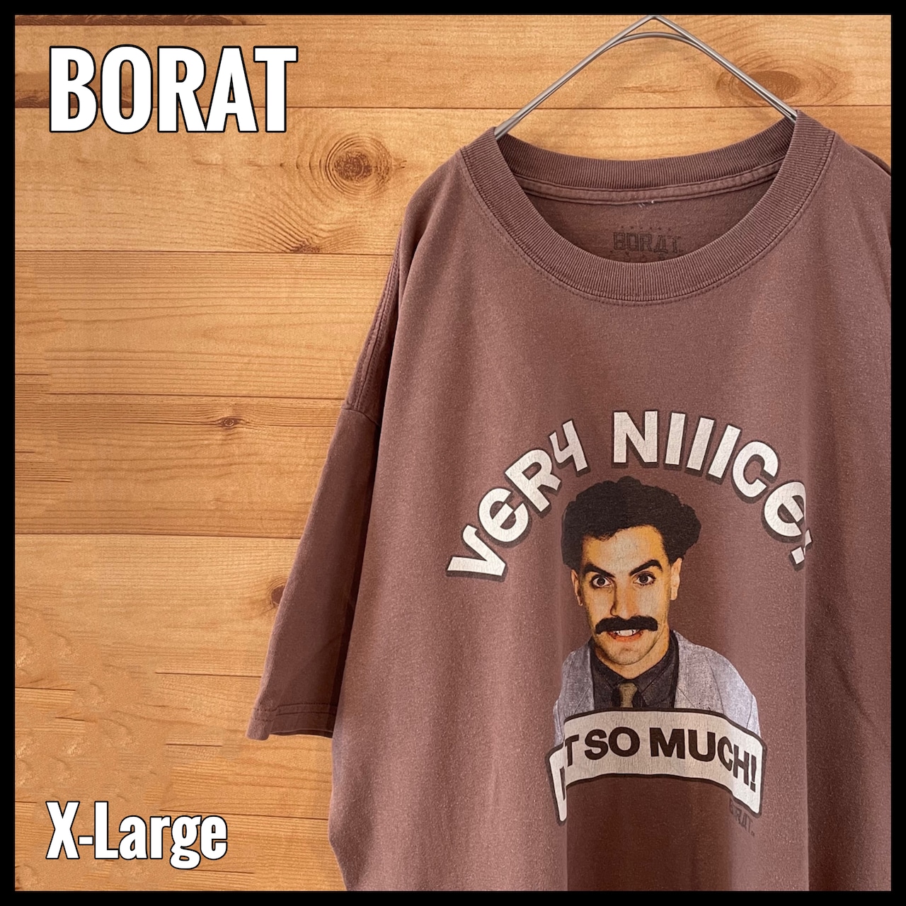 【BORAT】映画 ムービーTシャツ ボラット プリント XL相当 ビッグサイズ US古着 アメリカ古着