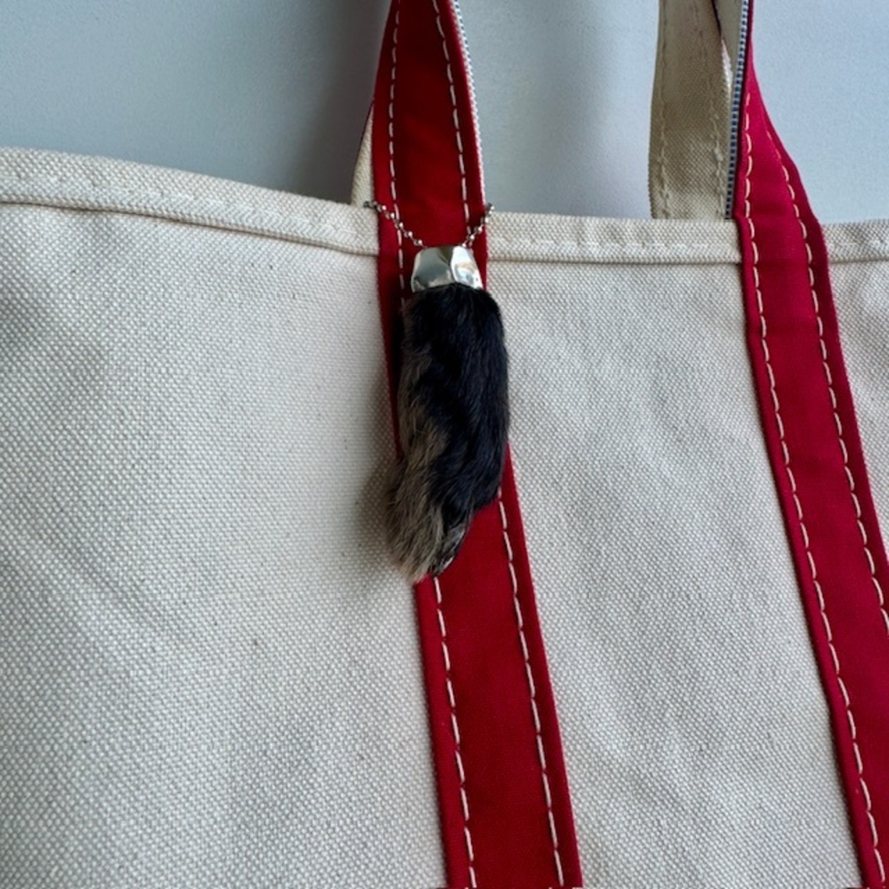 ヴィンテージ Rabbit Foot キーチェーン 画像4