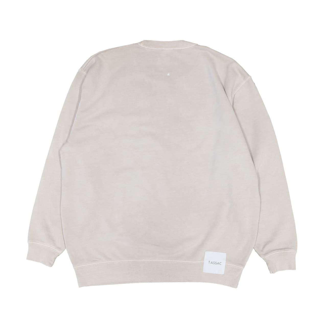 PIGMENT DYE SWEAT / BEIGE