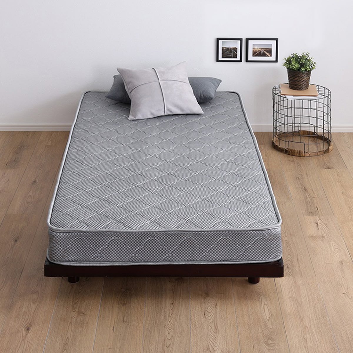 ボンネルコイルマットレス ベッドマットレス セミダブルサイズ