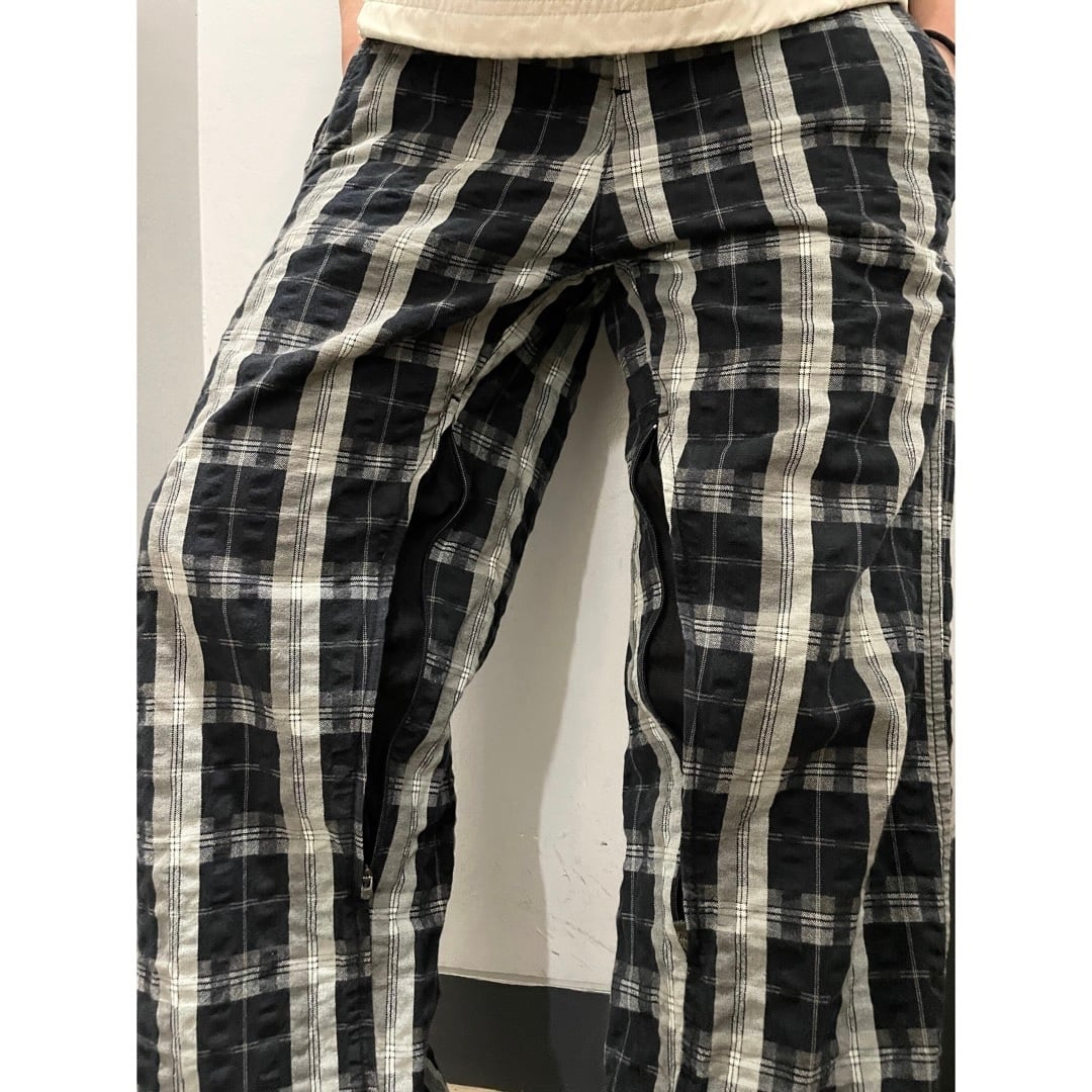 パンツ OAKLEY check pants 00s archive 00's Oakley ギミックチェックパンツ | 古着屋 Boogie