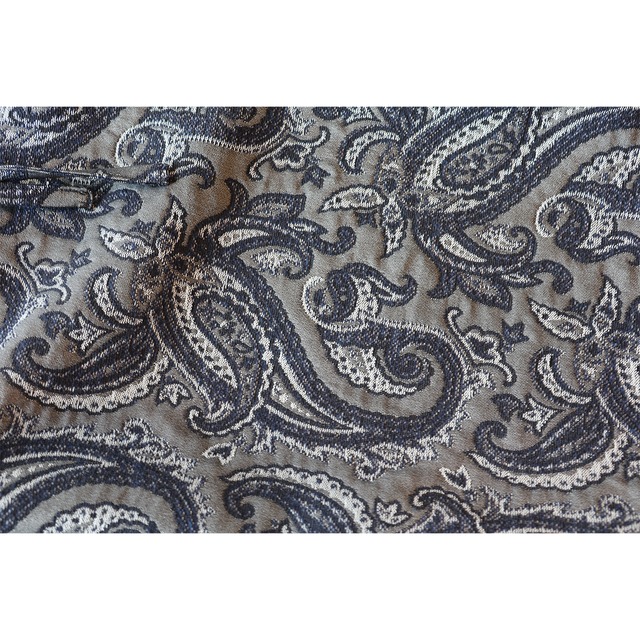 my beautiful landlet PAISLEY PATTERN JACQUARD MODS COAT | Mono to