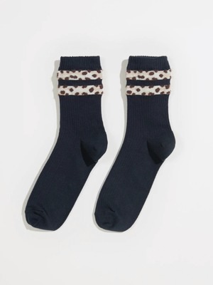 Fomife Lepard line socks / Bellerose