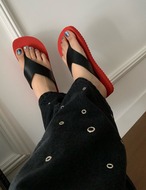 【新作5％OFF・3日間】Simple Flap Sandal_3colors