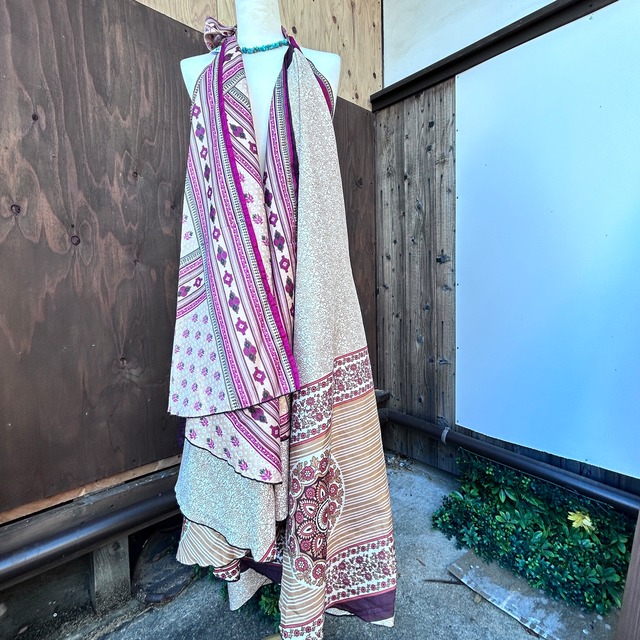 シルク巻きスカートns6010