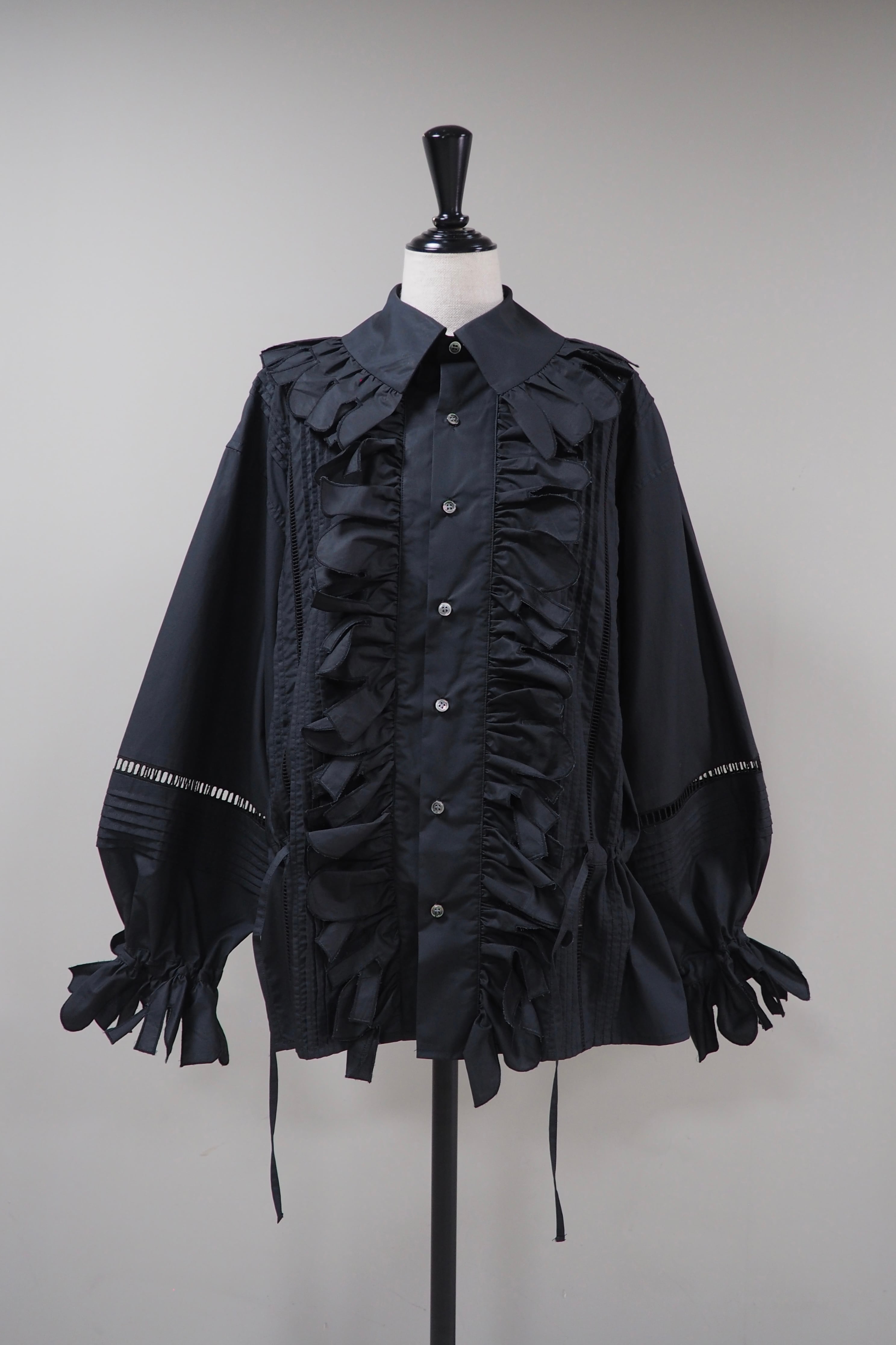 tanaka daisuke カーディガン tanakadaisuke カーディガン タナカダイスケ| ribbon pattern frilled