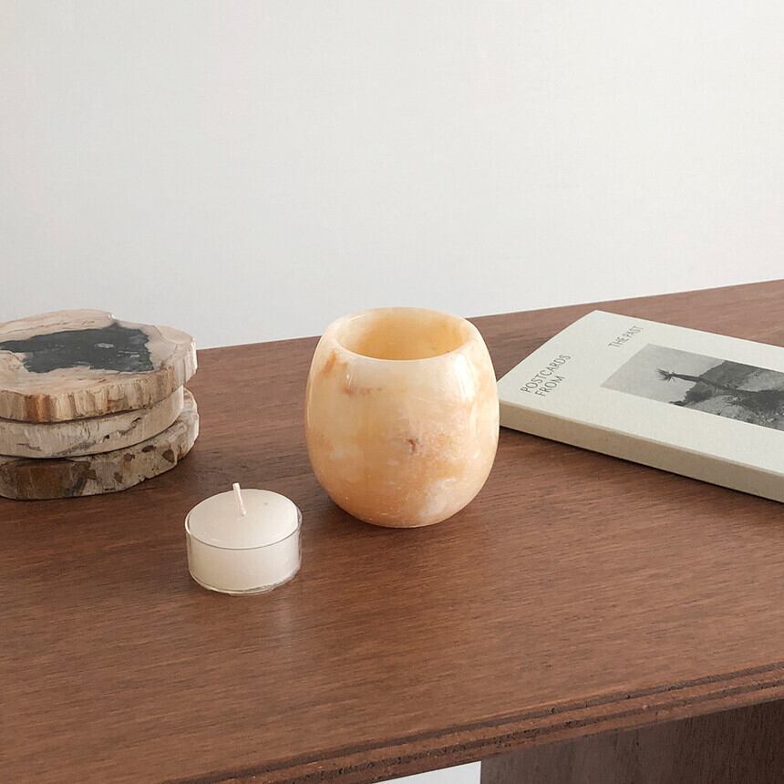marble candle holder / マーブル ティーライト キャンドルホルダー