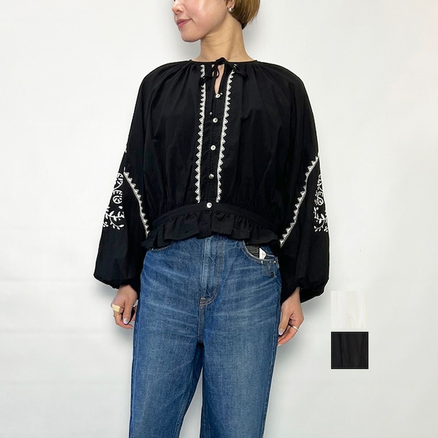 SHINZONE シンゾーン EMBROIDERED BLOUSE 26SMSBL09 2026春夏新作 [送料無料]