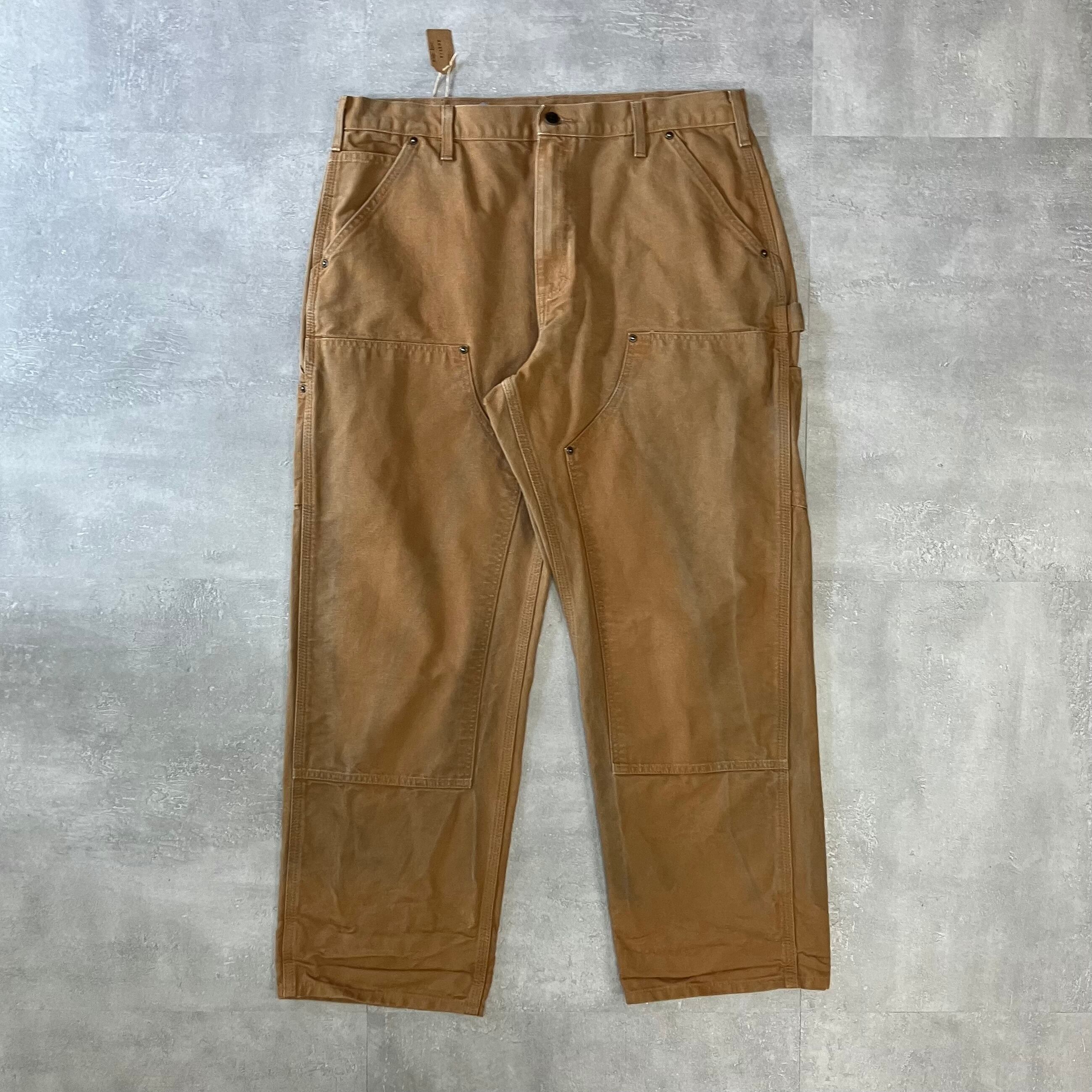 《実寸w35l30》Carhartt カーハート ペインターパンツ ダブルニー ダック生地 No.2753