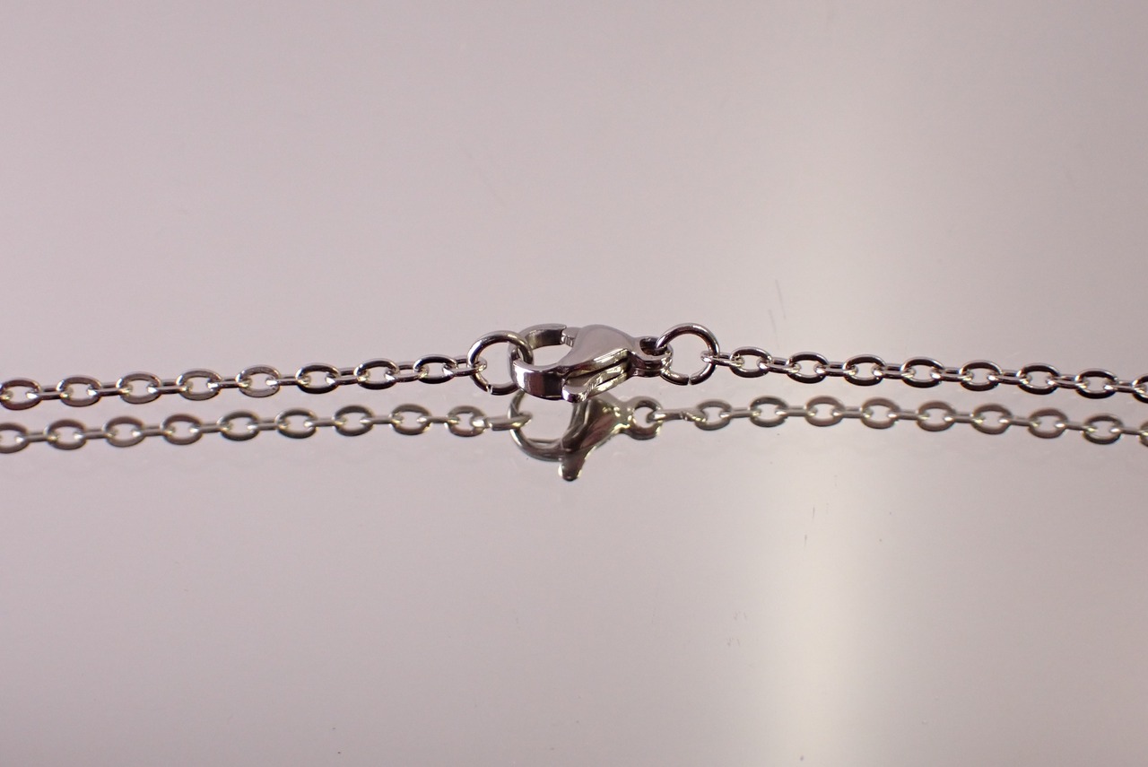 SV925 アクアマリンネックレス　[D3-33]