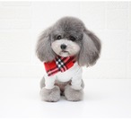 チェックマフラー