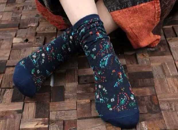 エスニックスタイルソックス タイツ ストッキング Yiranxuaディースワード81403185276