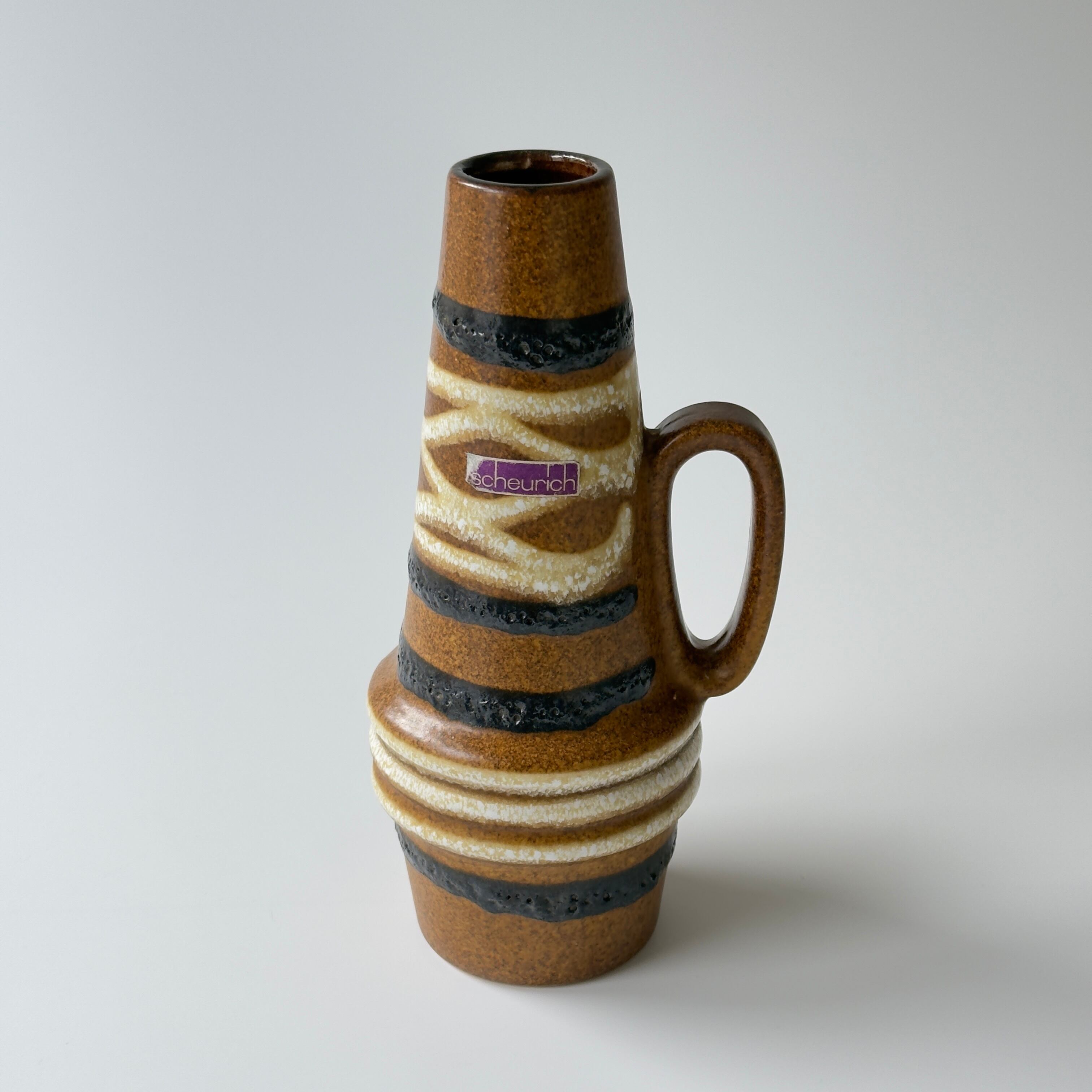 Fat Lava 花瓶 | Scheurich 400 22 | PolePoleDecor｜Vintage Vase 専門店