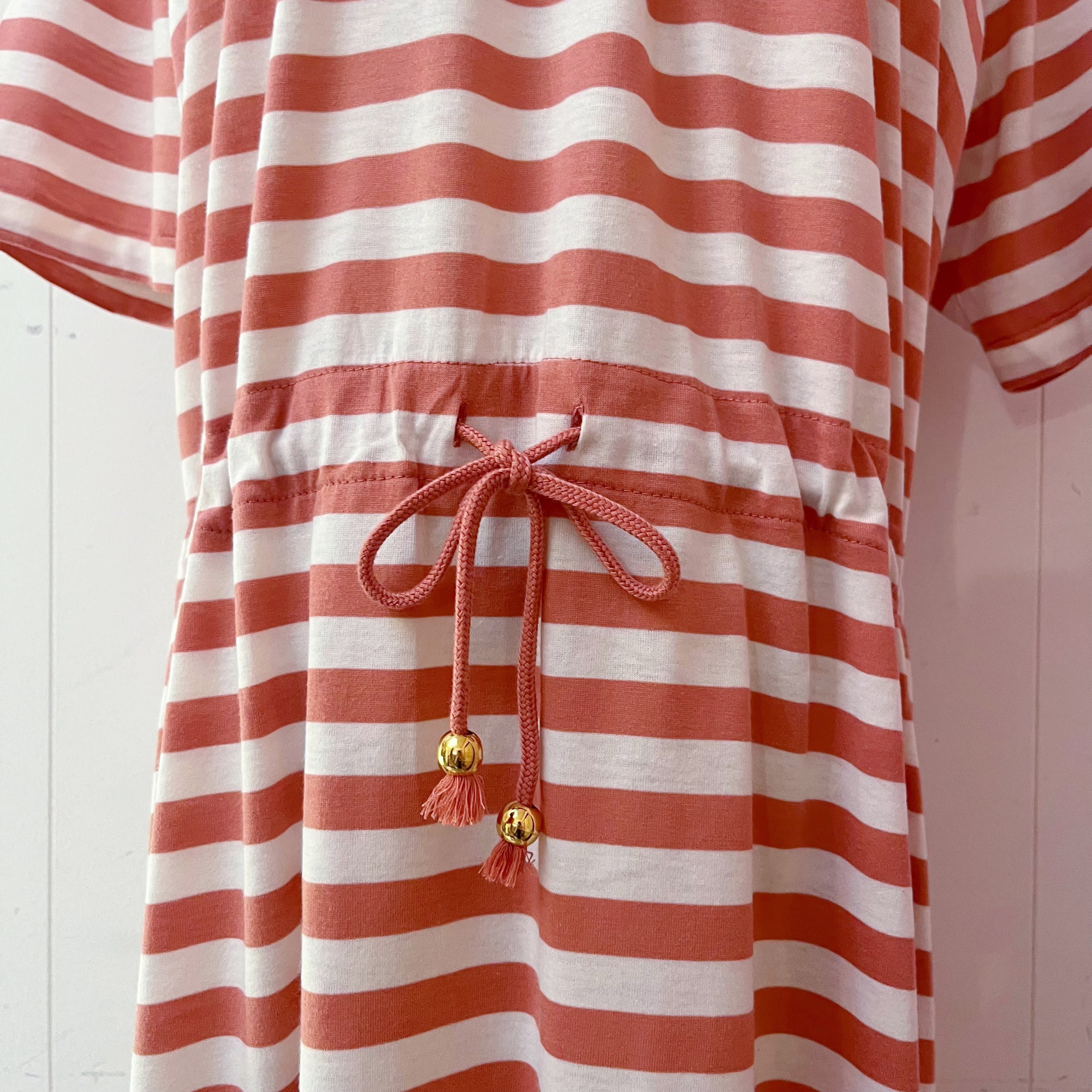 penguin stripe polo one-piece
