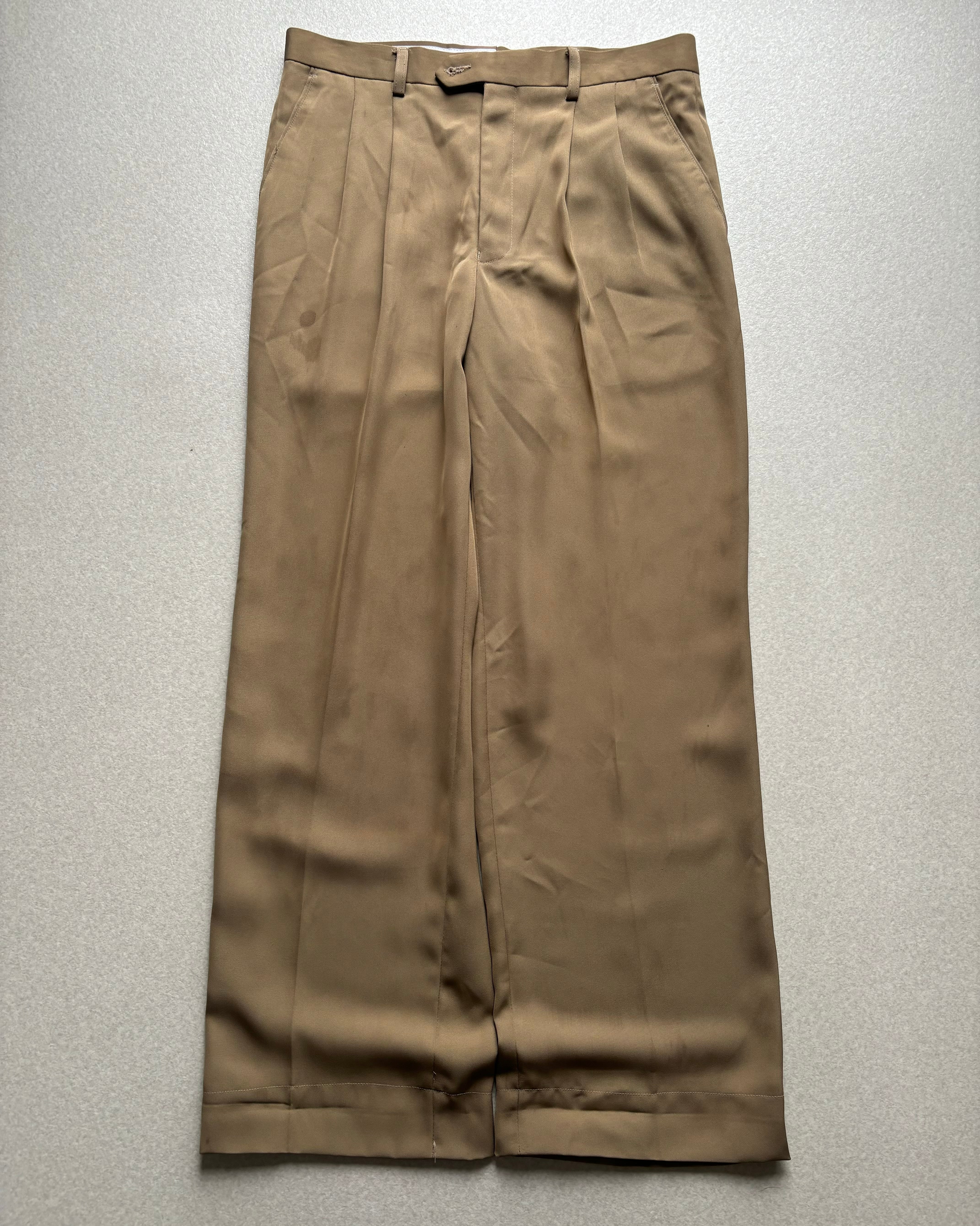 00s old navy super wide linen pants / オールドネイビー 極太リネン