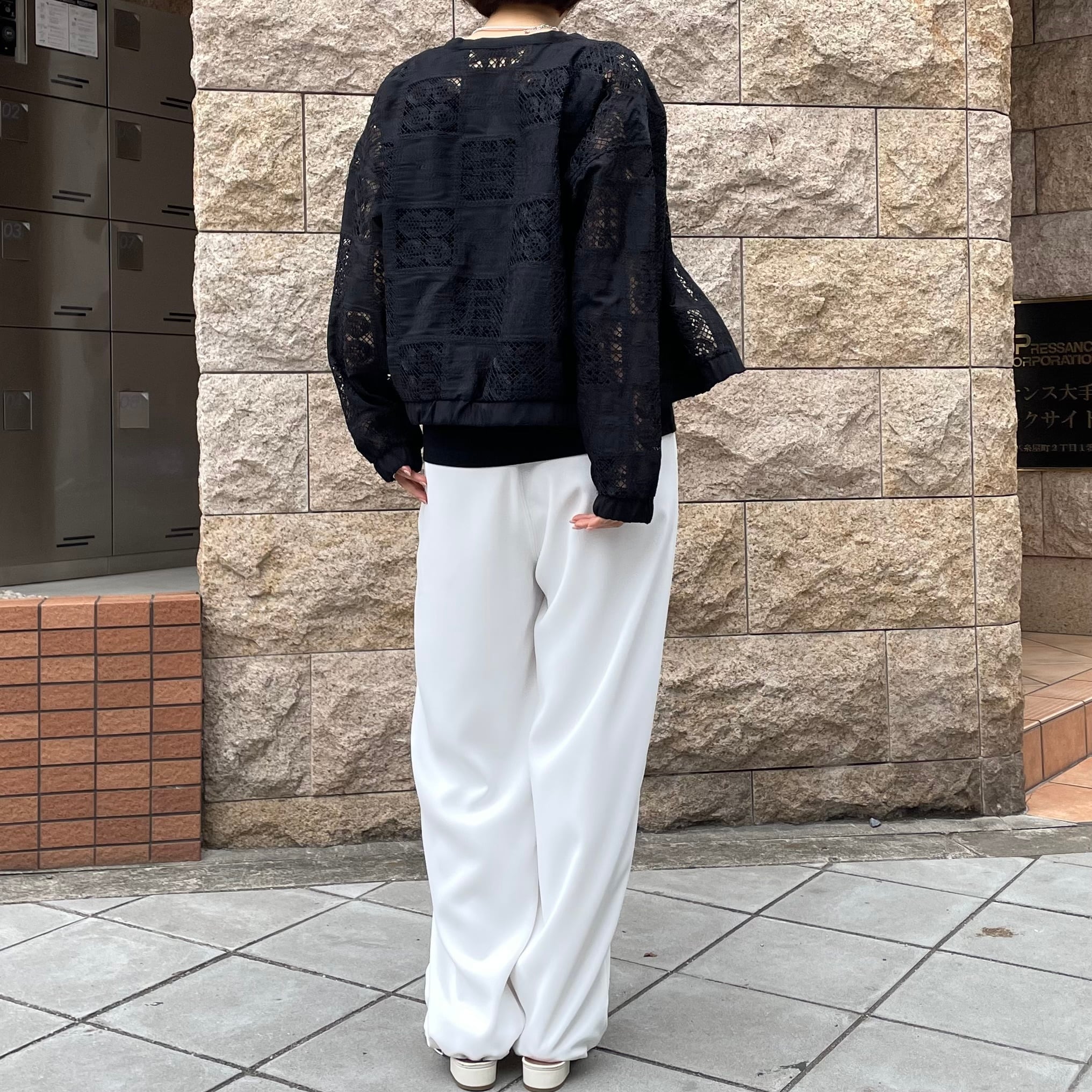 ☆パッチワークレースブルゾン（NO.85261416） | AnnaKerry