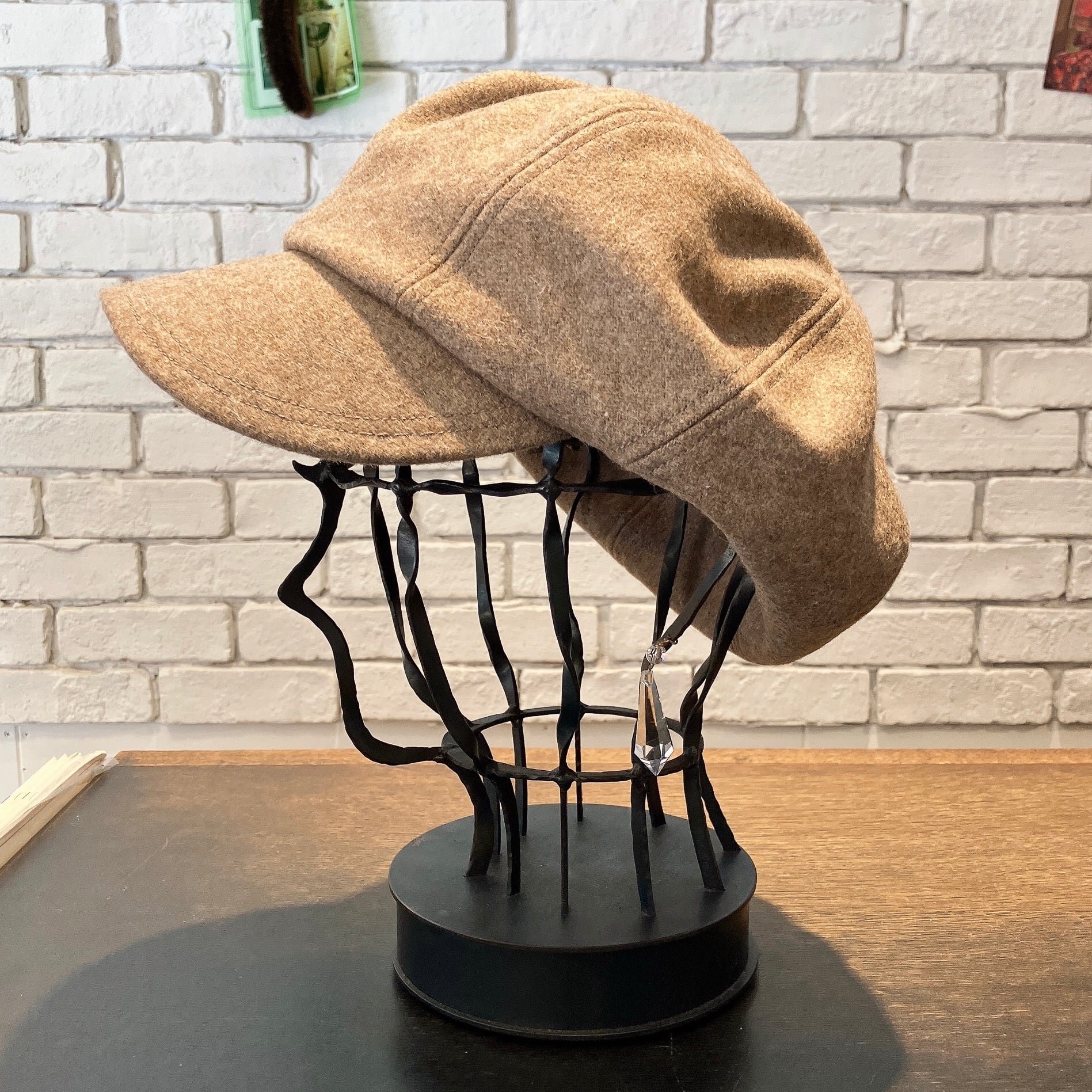 Barairo no Boushi】メルトンフレンチハンチング キャスケット R008346