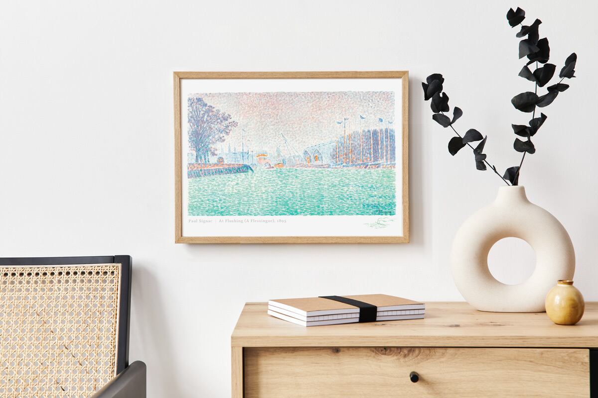 ポール・シニャック At Flushing (A Flessingue) | AP115 | アート