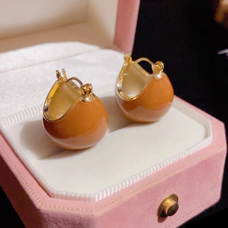 ドロップリングピアス M0283