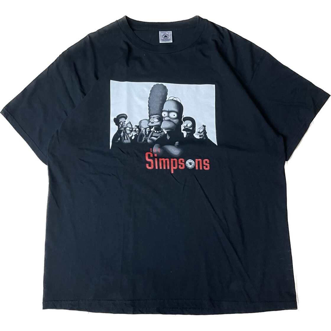 00s 【シンプソンズ】 ソプラノズ パロディ Tシャツ delta size.XL 