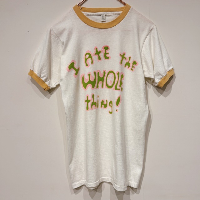 ◼︎80s vintage "I ate..." T-shirts from U.S.A.◼︎