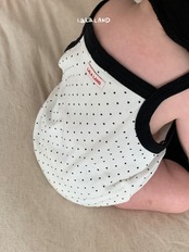 【取寄/韓国直送】LALALAND 26/SM （Baby）ハートドットスーツ｜夏服｜韓国子供服