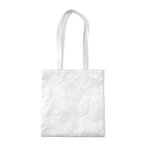 ALPSDR TYVEK MIDDLE TOTE BAG / SILVER