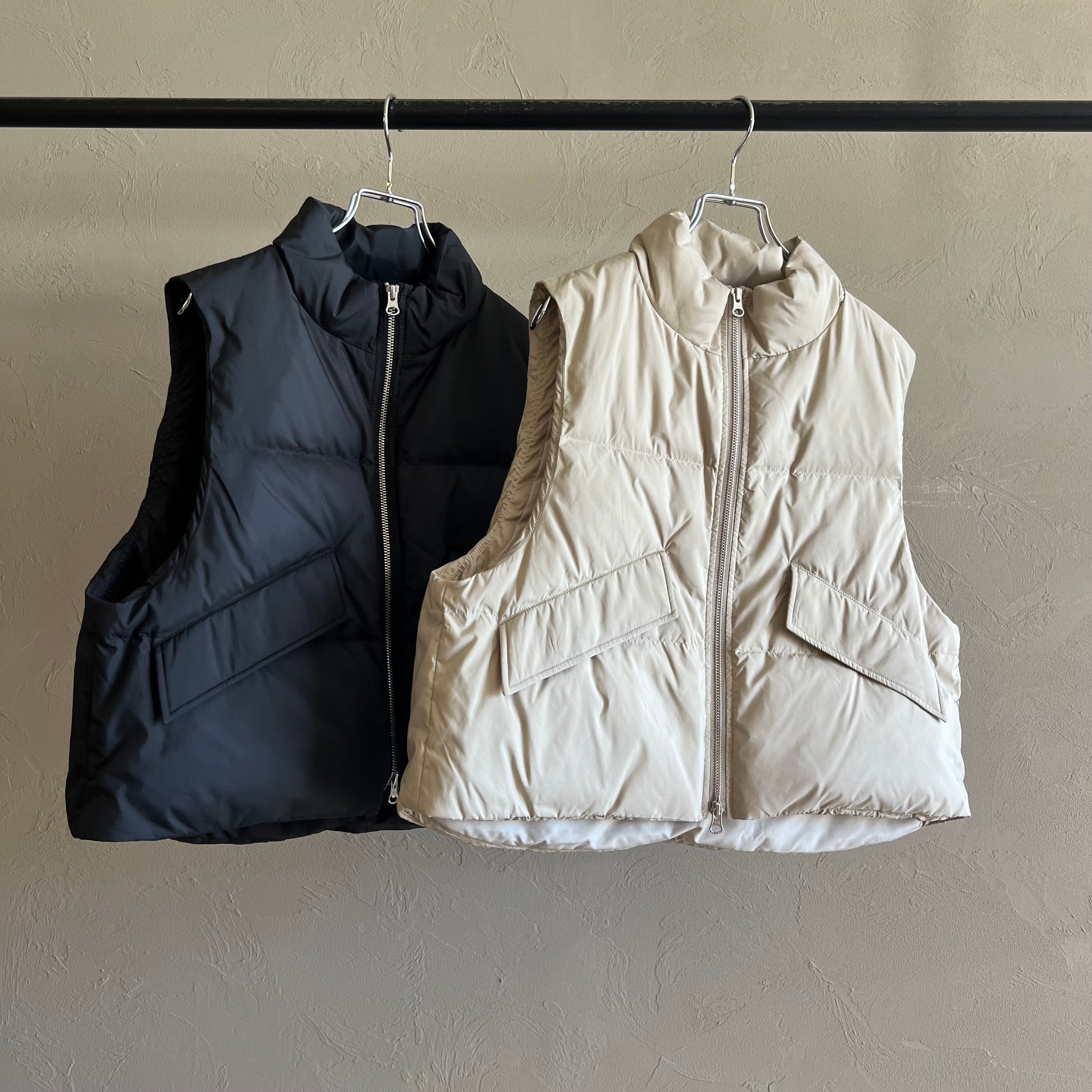 QTUME 】LIMONTAダウンクロップドベスト | valance 福井｜レディース