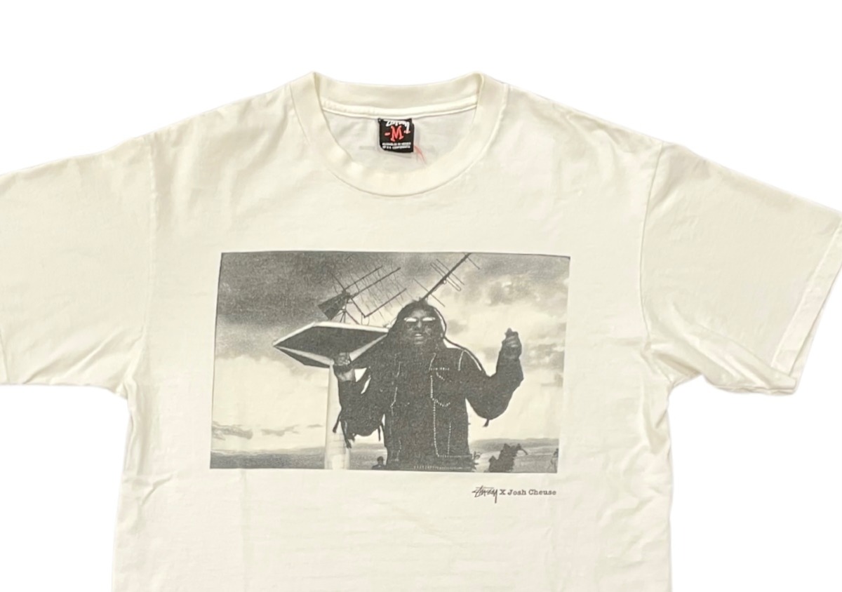 07s STUSSY × JOSH CHEUSE PHOTO T-SHIRT | BLACK BOX STORE