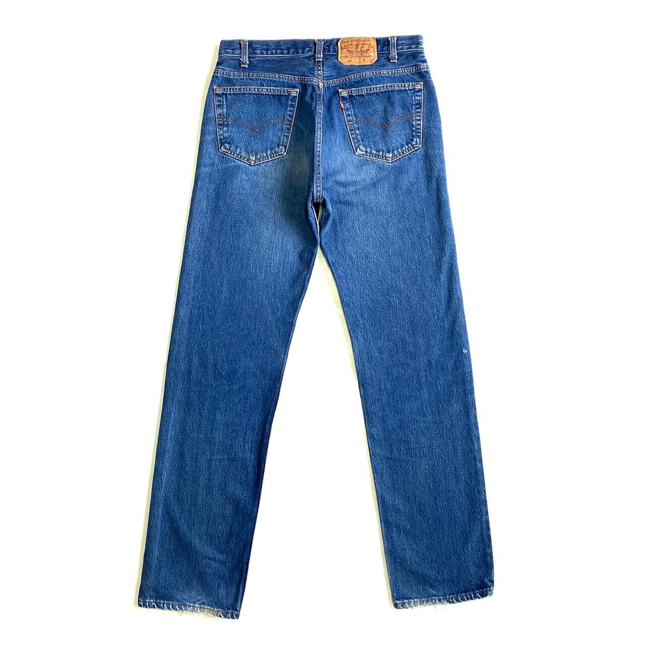 90's USA製 Levi's 501 w34 ブラック 501-0115