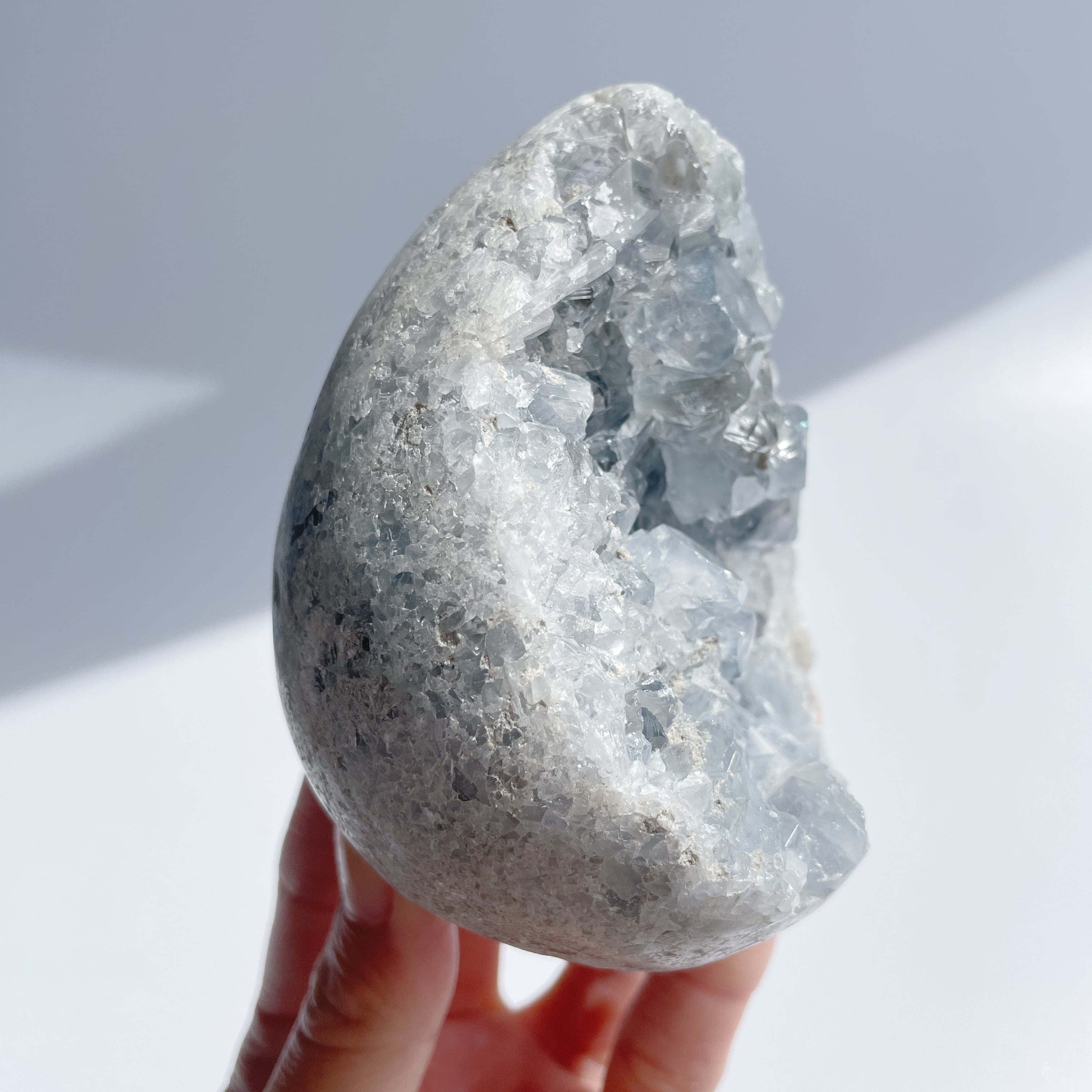 大粒結晶✨たまご型 セレスタイト♡天青石 【公式通販】