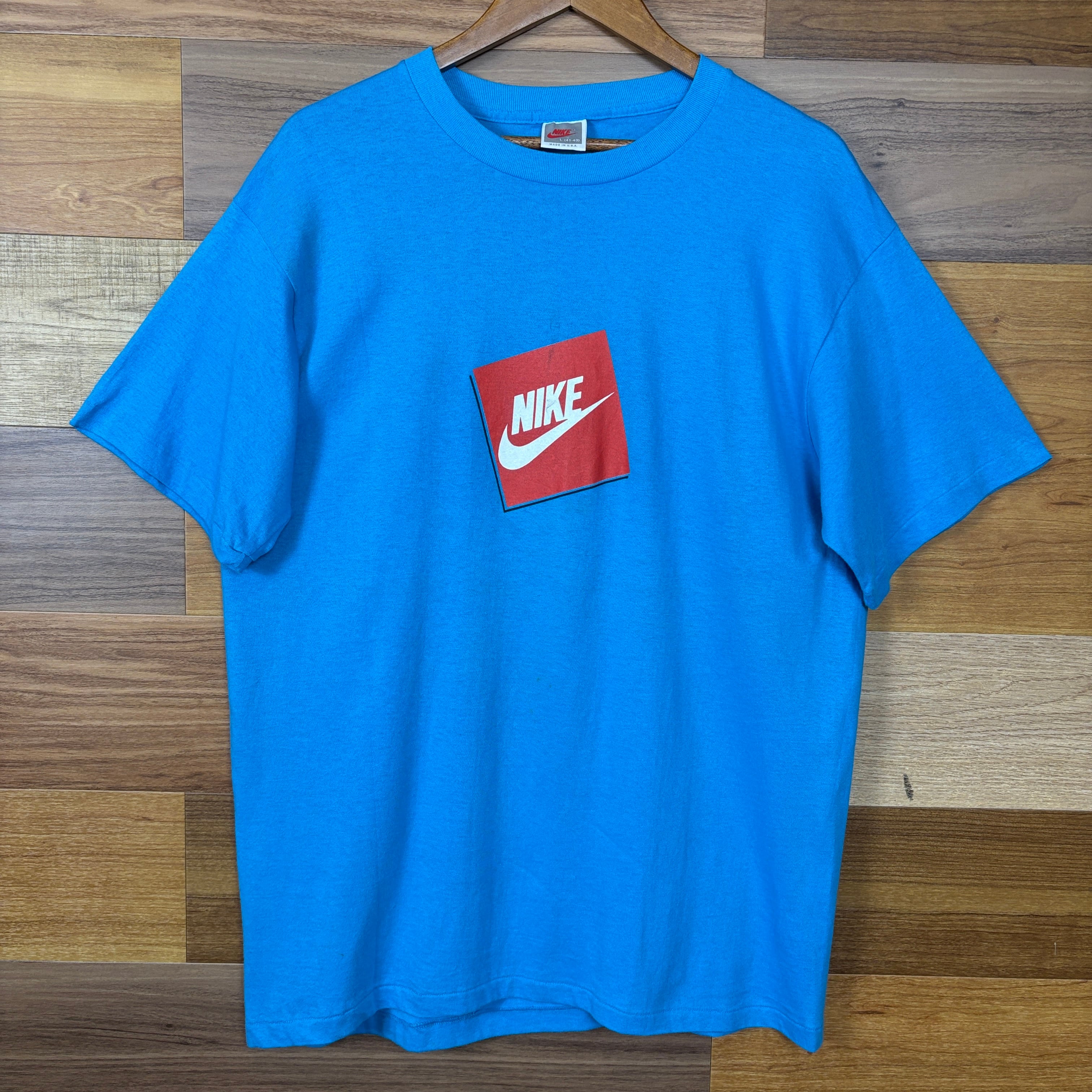 USA製 90s NIKE ナイキ 銀タグ T-sh Tシャツ サイズ メンズ L シングル
