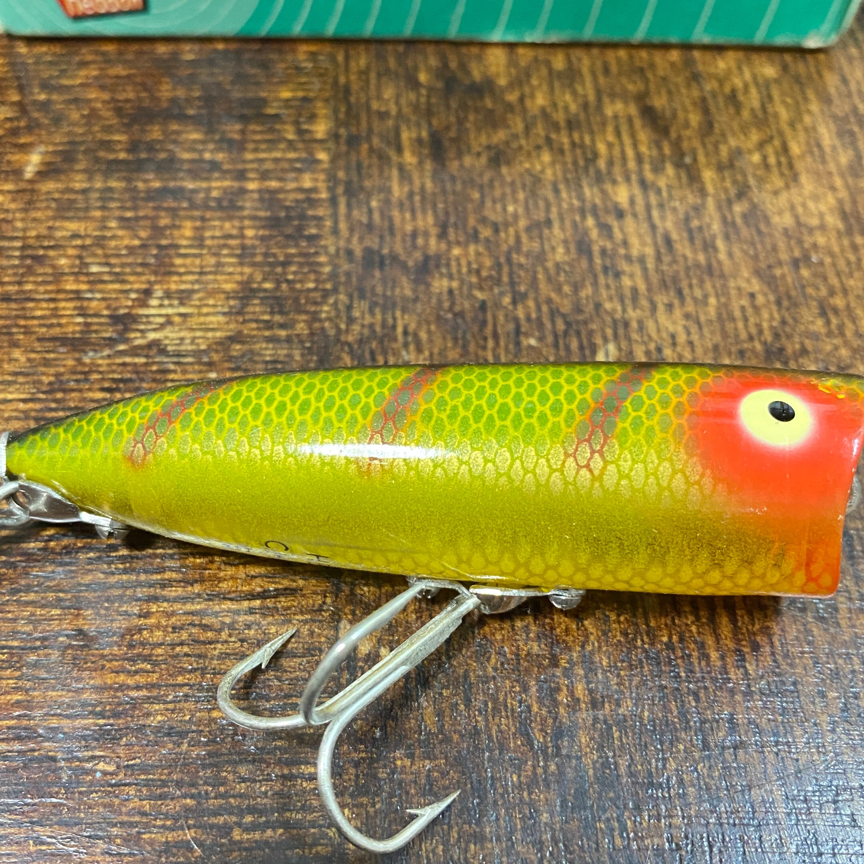 希少美品 オールド ヘドン チャガースプーク XBW 首割れ ザラ