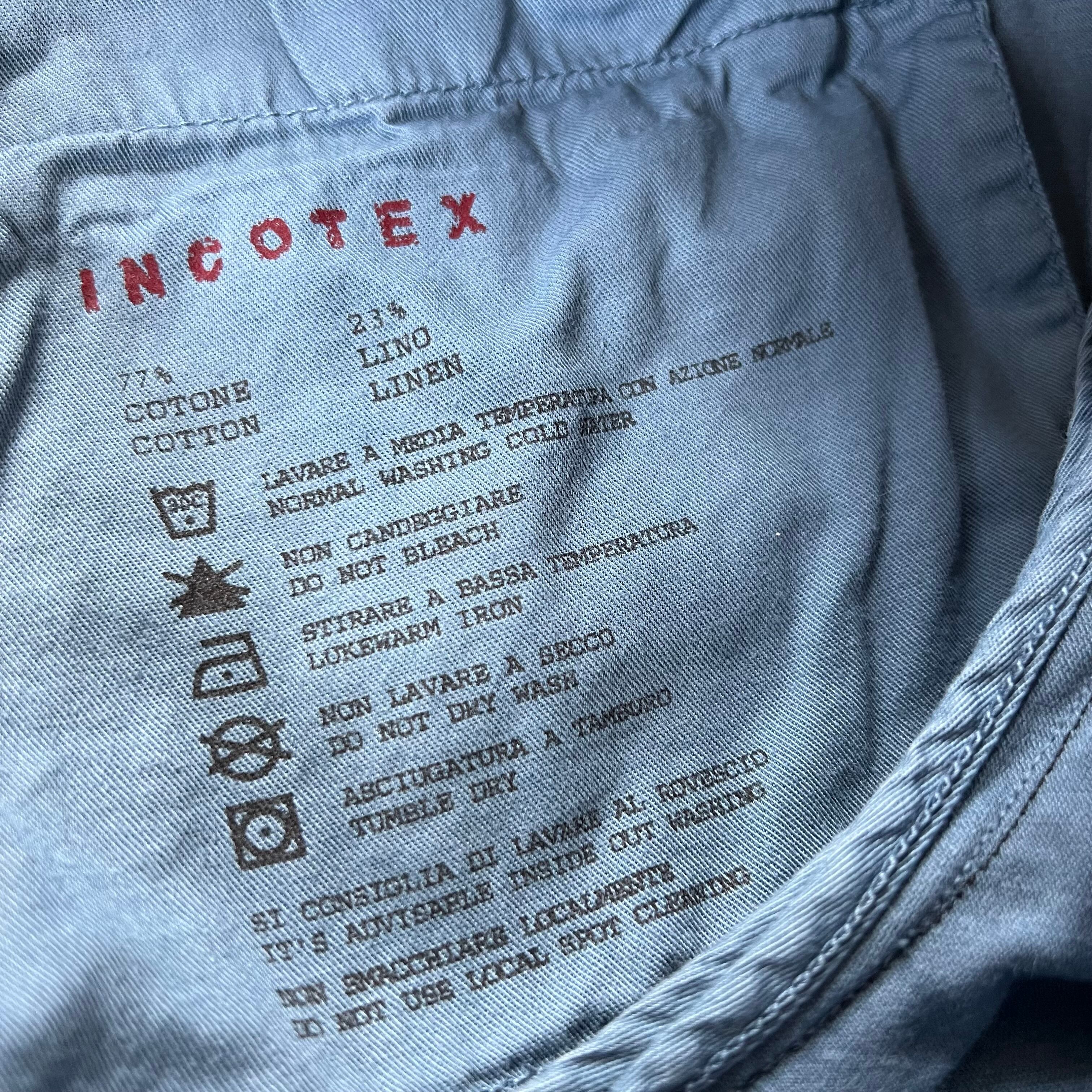 INCOTEX インコテックス スラックス パンツ チノパン カジュアル L 34 