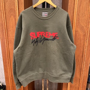 SUPREME×YOHJI YAMAMOTO CREWNECK SWEATSHIRT