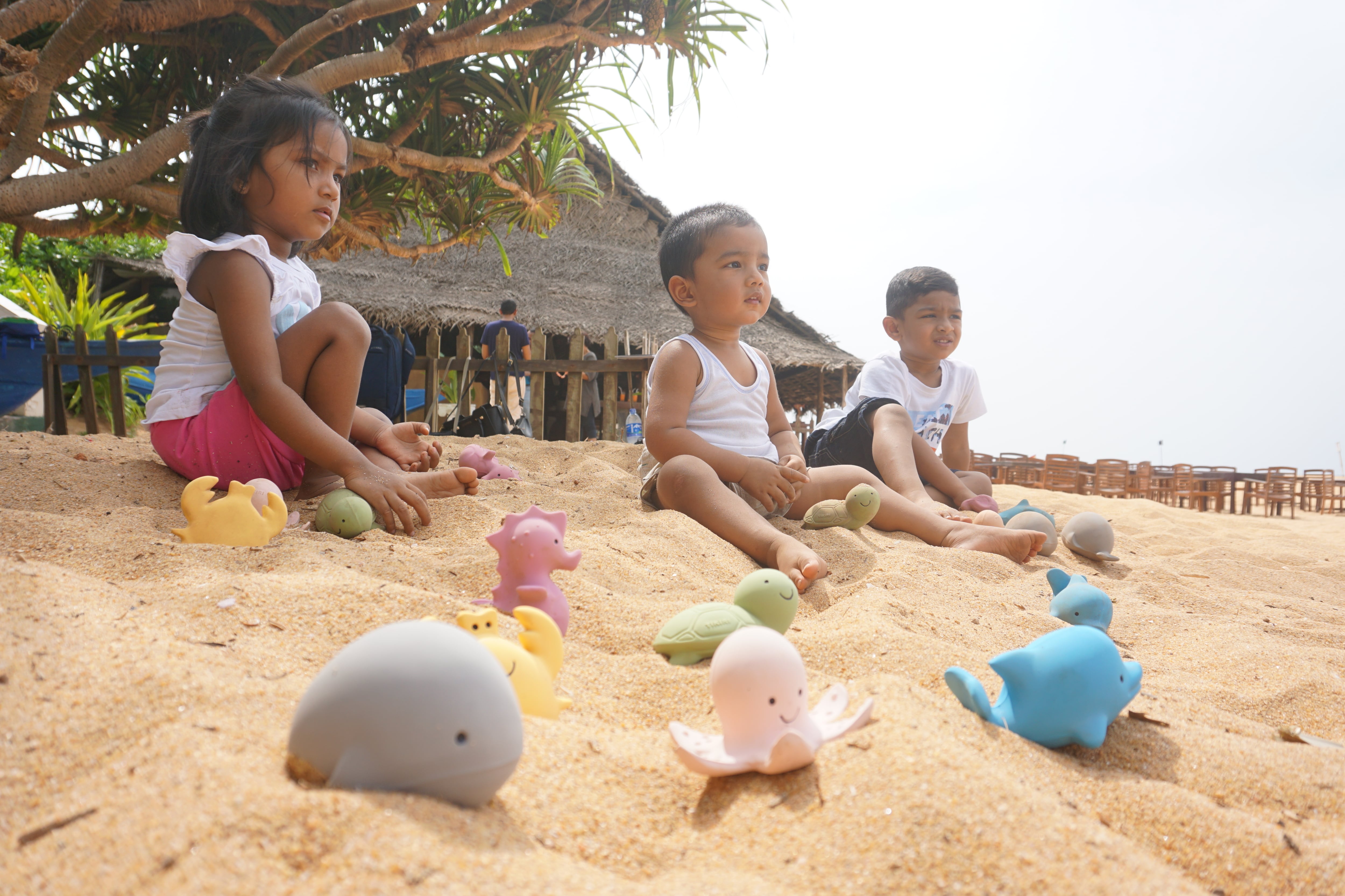 Rattle & Bath Toy Octopus_97511