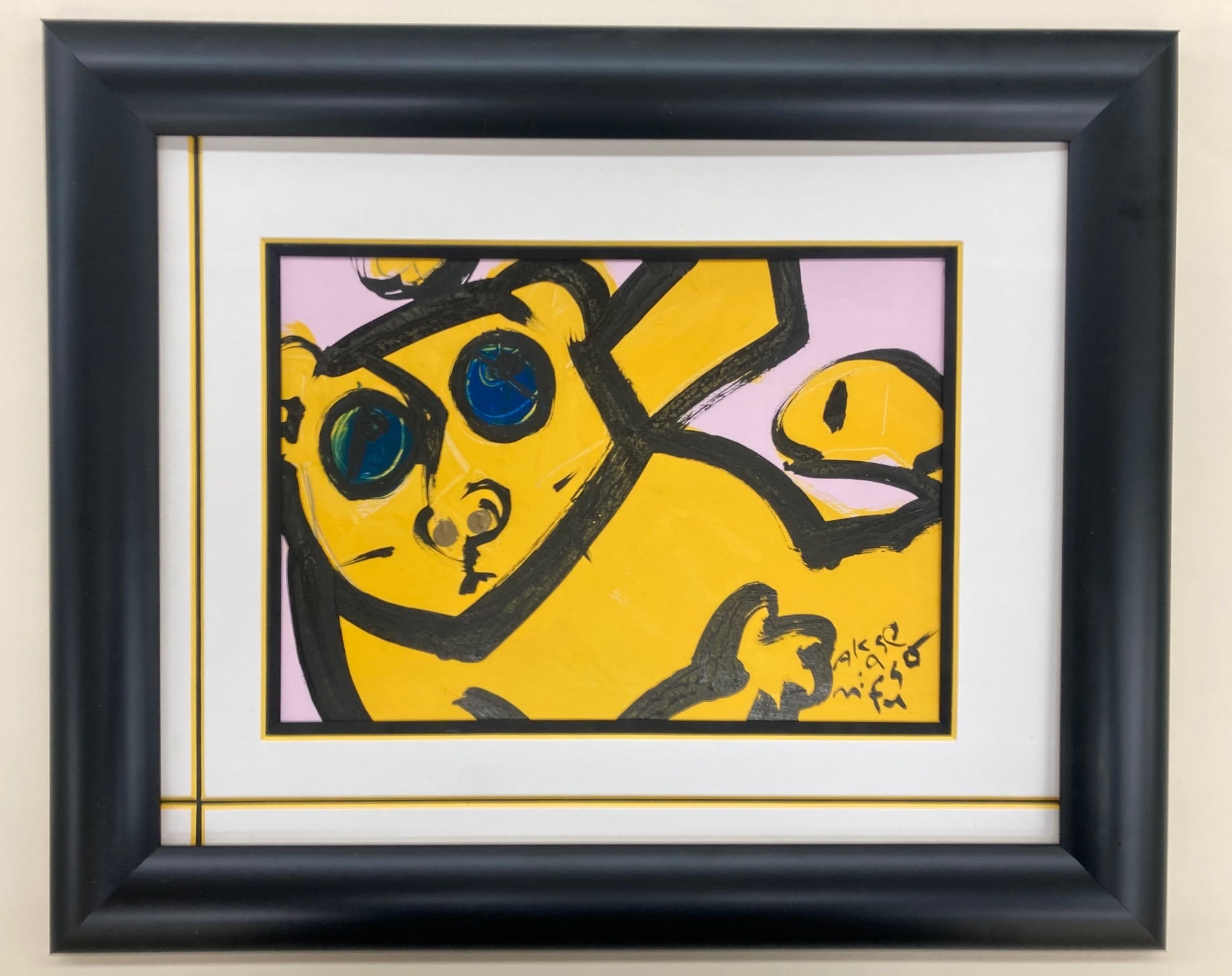 赤瀬ミフサ「unknown」 大島画廊オリジナル額装 | 大島画廊の