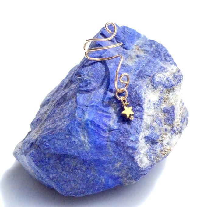 【Sale】一点物✦⋆.·星に願いを ⋆.·一番星イヤーカフ⋆.·✦星風さんコラボ