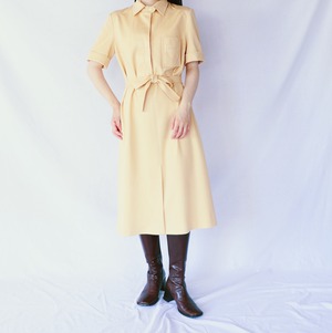 Ribbon Polo One Dress
