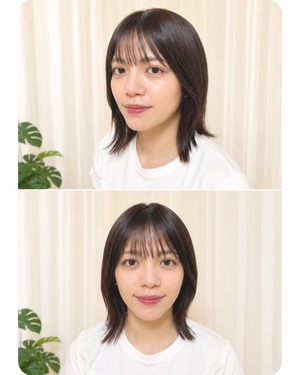 先行発売【サニー】02 切りっぱなしボブ　医療用ウィッグ・人毛