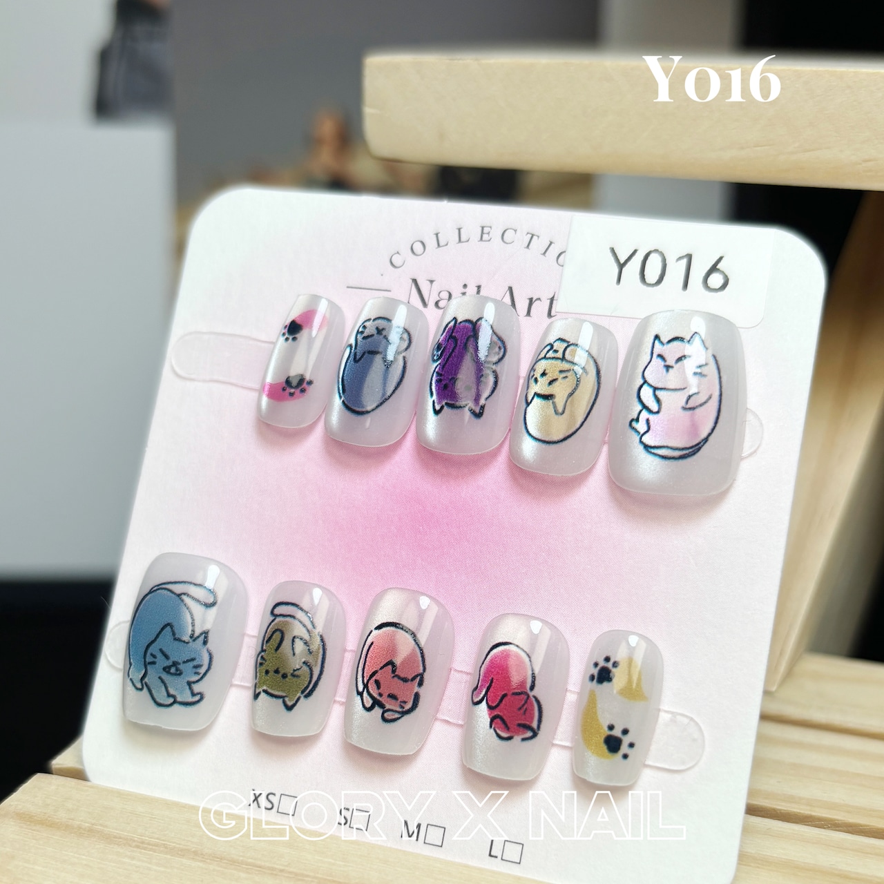 Y016 ネイルチップ サイズXS/S/M