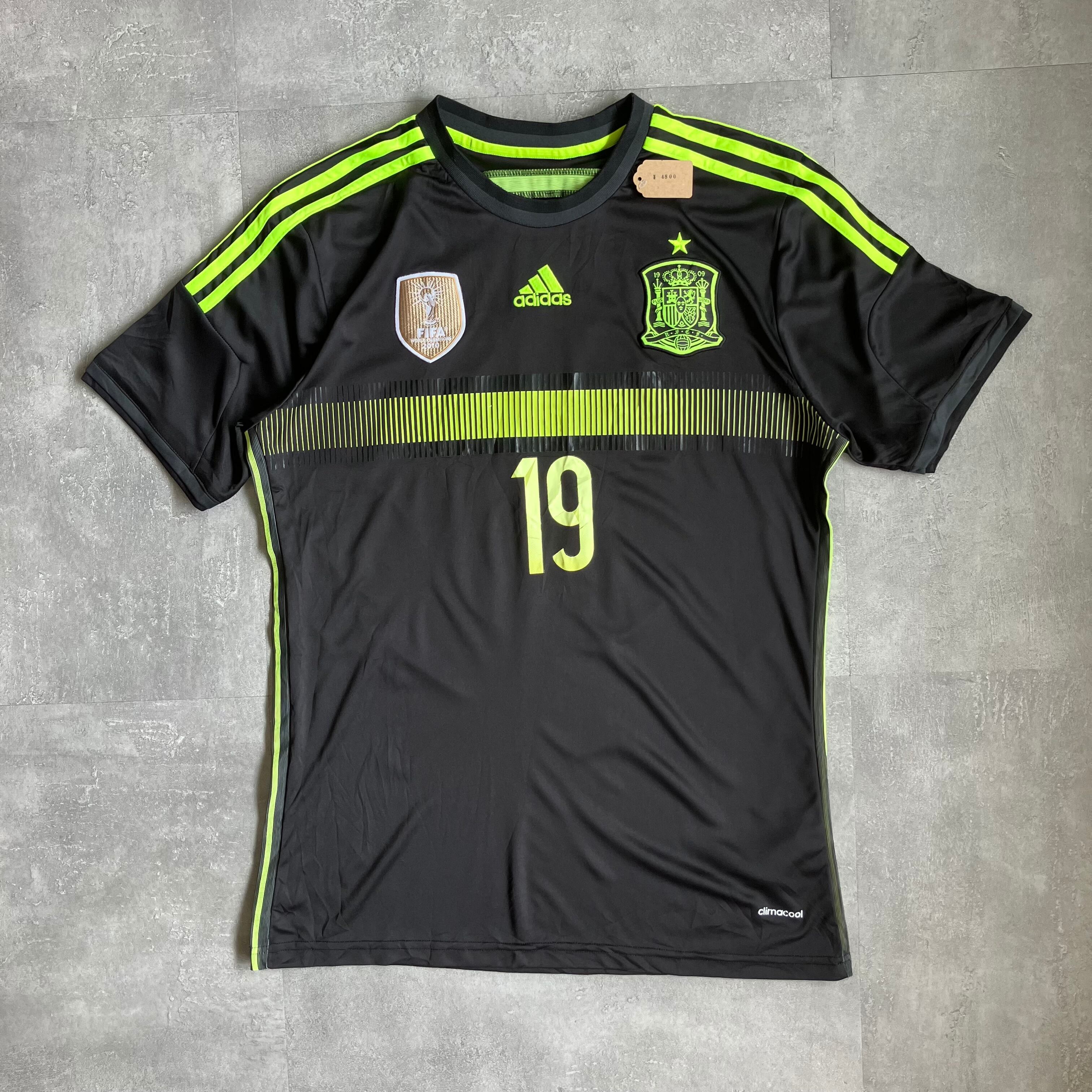 《L size》adidas アディダス サッカーシャツ スペイン代表 No.3508