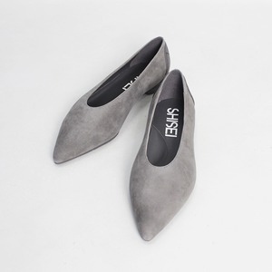 SHISEI シーセイ MM POINTED SUEDE U PUMPS 43026P 2025秋冬新作  [送料無料]