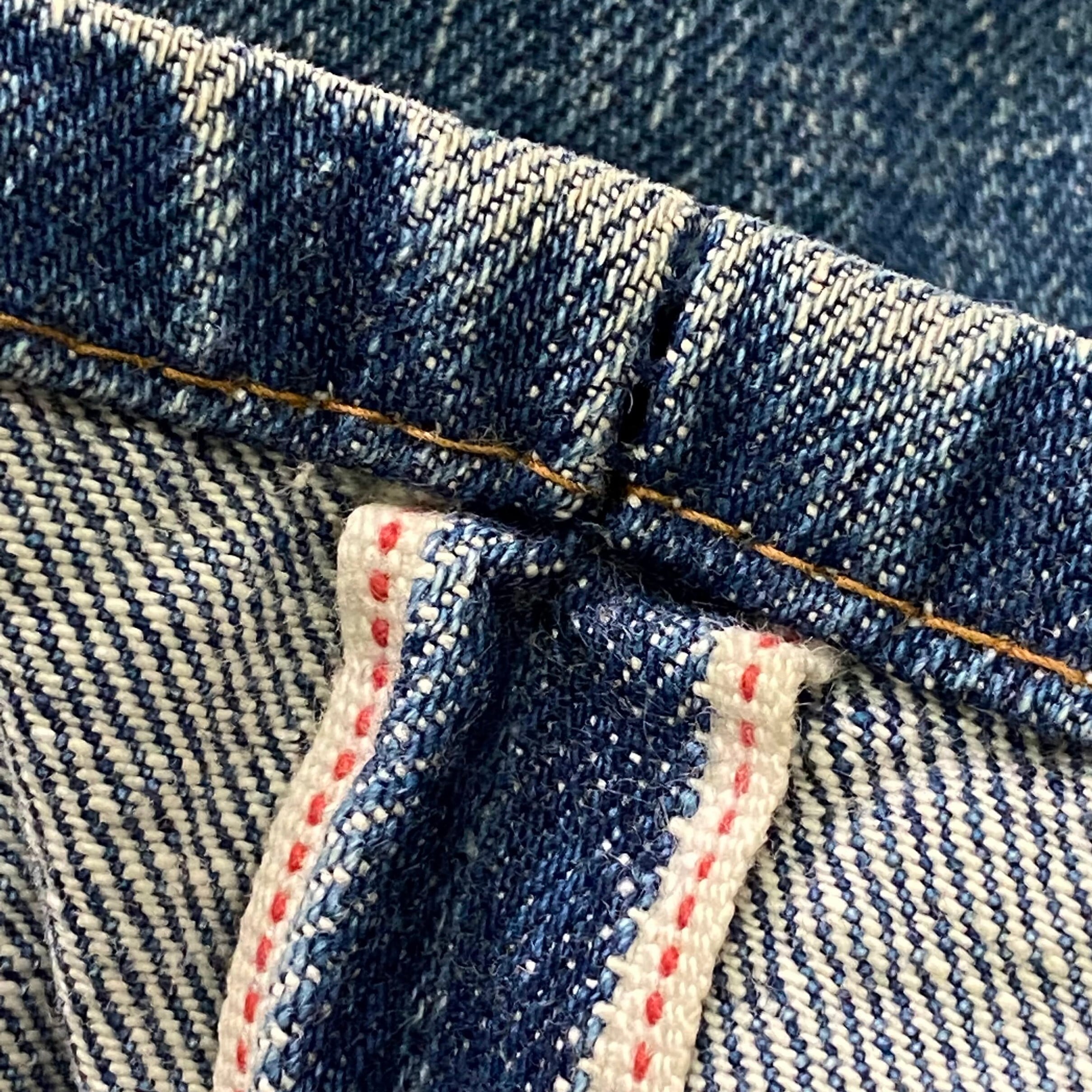 希少 01年製 Levi's502XX ビッグE TALON製ZP 赤耳 W30